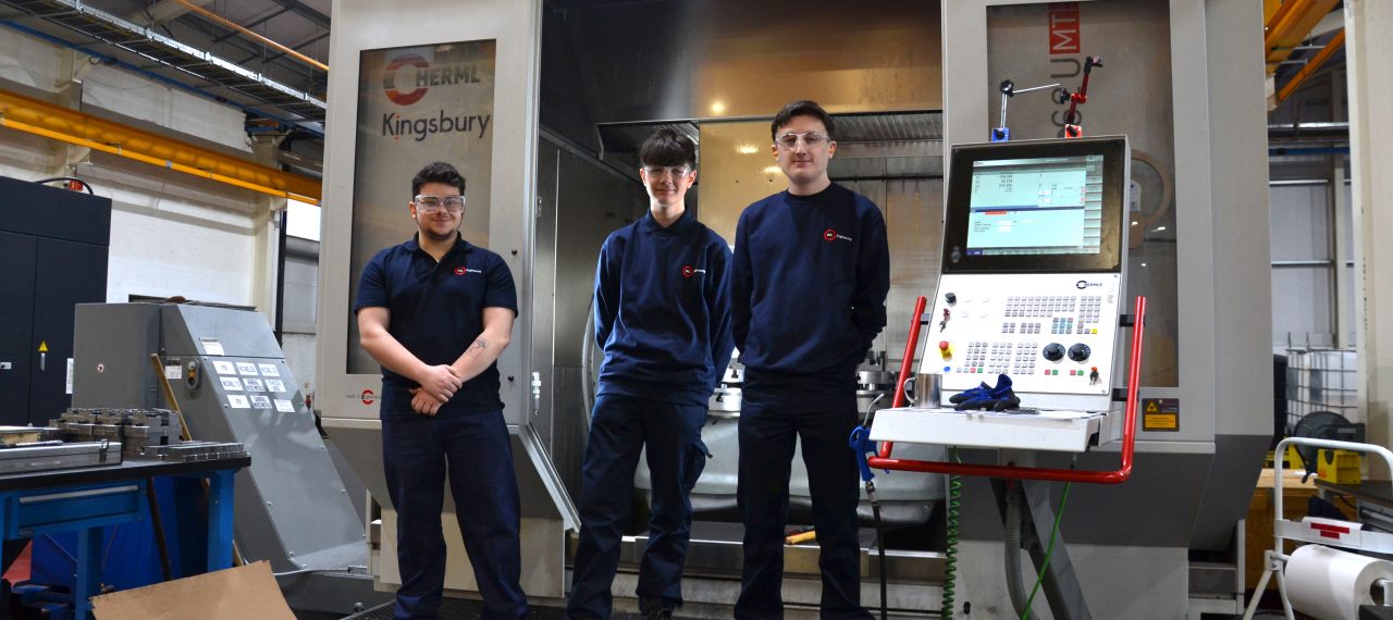 BEL Engineering welcomes three CNC Machinist apprentices