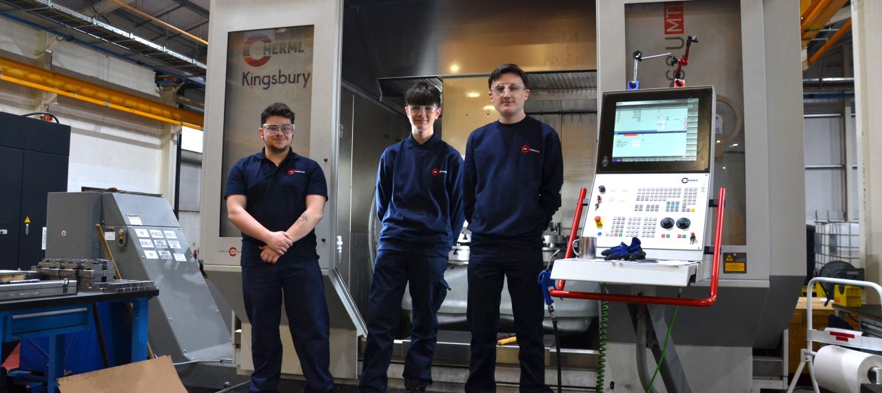 BEL Engineering welcomes three CNC Machinist apprentices