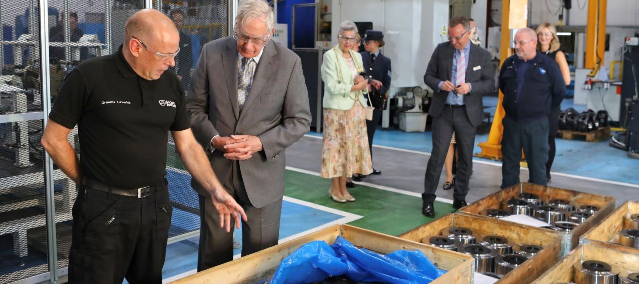 A Royal Visit to Celebrate 100 Years of the British Engines Group