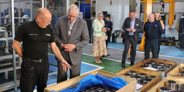A Royal Visit to Celebrate 100 Years of the British Engines Group