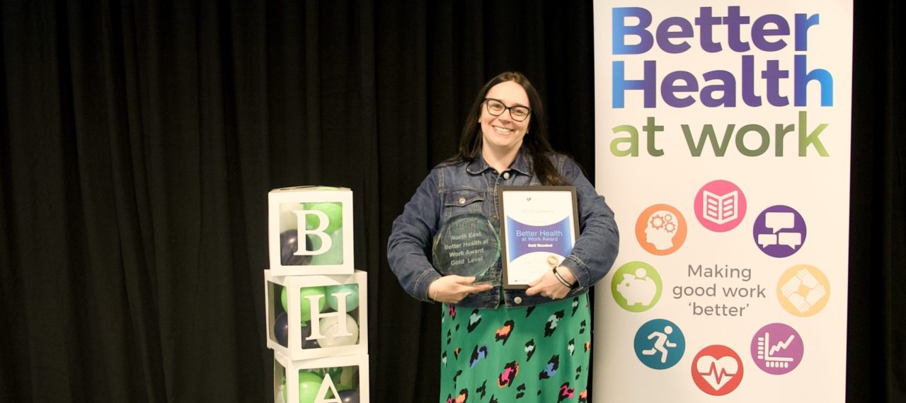 BEL Engineering Collects Better Health at Work Gold Award 